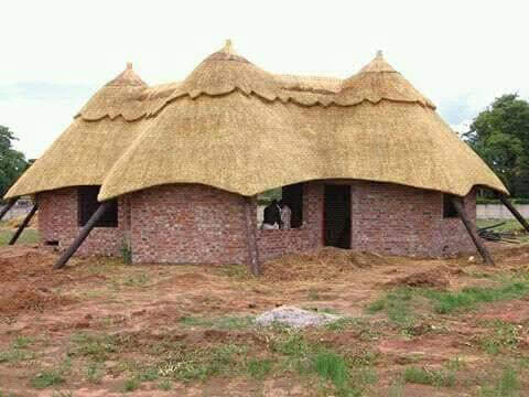 Multi-Unit Thatched Complex